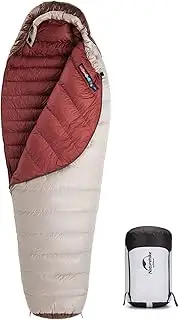 Naturehike Snowbird Duck Down Mummy Sleeping Bag, Outdoor Professional Camping Sleeping Bag, Unisex - Adult Sleeping Bag