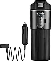 Portable Car Heating Cup - Stainless Steel 12V/24V Heating Cup - Vehicle Coffee Cup, Car Hot Water Boiler for Driving, Camping, Outdoor Activities
