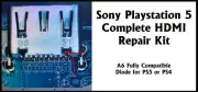 PS5 PlayStation 5 HDMI port A6 Diode C1 COMPONENT TOP OF BOARD REPLACEMENT x 15