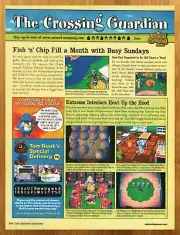 2003 Animal Crossing Gamecube Print Ad/Poster Page Authentic Official Promo Art!