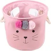 HEALEEP Laundry Basket Organizer for Dirty Clothes Hamper for Nursery Bedroom Storage Lightweight present