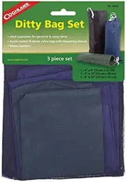 Coghlans Ditty 3-Piece Drawstring Stuff Sack Set