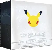 Pokémon 25th Anniversary Celebrations Elite Trainer Box, Multicolor, 290-80943