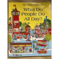 在飛比找蝦皮購物優惠-[全新] Richard Scarry's What Do 