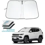 For 2017-2024 2025 Jeep Compass Accessories Car Windshield Sunshade Heat Block