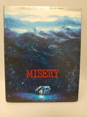 NEW! MISERY (Kino Lorber, 4K Ultra HD + Blu-Ray) w/ OOP SLIPCOVER - Stephen King