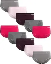 [Reebok] Women's Underwear - Seamless Hipster Briefs (5 Pack)