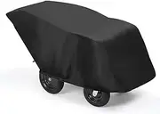 Cover for Angeles Bye Bye Buggy, Waterproof 420D Oxford Cloth, 6 Seater Stroller Cover, Blcak
