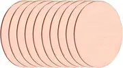 uxcell 10 Pcs Round Copper Plate, 20mm (0.79") Dia Pure Copper Sheets, 0.8mm(0.03") T2 Pure Copper Plates for Crafts, DIY, Electrical Repairs, Industrial Use