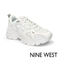 在飛比找momo購物網優惠-【NINE WEST】超輕量真皮厚底老爹鞋-白色(10226