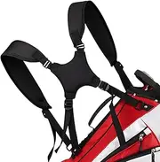 [caiobob] Golf Bag Strap Replacement Double Shoulder, Universal Padded Carry Strap for Taylormade Callaway