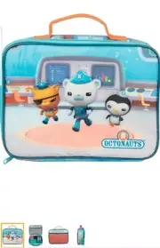 Octonauts Insulated Lunch Sleeve - Reusable School Lunch Box for - Heavy Duty...