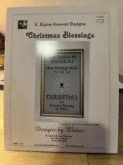 K. Elaine Kramer Designs CHRISTMAS BLESSINGS Cross Stitch Pattern
