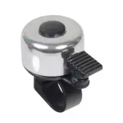 Silver Handlebar Mount Scooter and Bicycle Bell