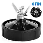 Replacement Extractor Blade For Nutri Ninja 6Fin Auto iQ BL450 BL451 BL454 BL480