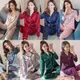 Silk pajamas sleepwear clothes women sleeping Lingerie for