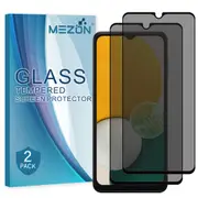 [2 Pack] Privacy Anti-Spy Full Coverage Samsung Galaxy A13 5G Tempered Glass Premium 9H HD Screen Protectors by MEZON (Galaxy A13 5G, Privacy) – FREE EXPRESS