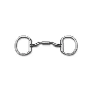 Myler Bits Myler Eggbutt w/Hook Low Port Comfort Snaffle
