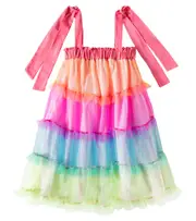 [Fabula] Fábula Tulle dress Y 6 multicoloured