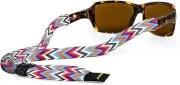 Croakies Suiters Print Eyewear Retainer, XL 3-15mm - Ziggy (12-Pack)