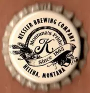 USA Plastic Lined Beer Crown Bottle Cap: Kessler Brewing