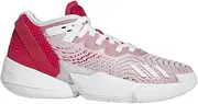 [adidas] Donovan Mitchell D.O.N. Issue 4 Mens Basketball Shoes in White and Red