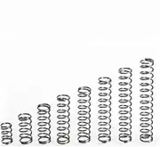 20pcs 0.3mm Compression Spring Outer Dia 2mm 3mm 4mm 5mm 6mm Stainless Steel Micro Small Compression Spring Length 5mm-50mm(5mm,2mm)