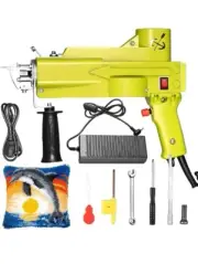 2 In 1 Tufting Gun, Electric Carpet Rug Gun, Handheld Knitting Weaving Flocking