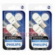 2 pc Philips Rear Fog Light Bulbs for Volkswagen CrossFox 2007-2015 cr (for: Volkswagen)