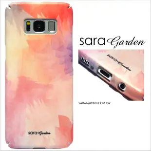 【Sara Garden】客製化 全包覆 硬殼 蘋果 iPhone6 iphone6s i6 i6s 手機殼 保護殼 渲染粉紫