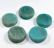 36mm Green Blue Amazonite Stand Sparkling Natural Feldspar Mineral Stone - India