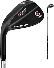 Golf Sand Wedges Left Hand and Right Handed Golf Club 56/60 Degrees Golf Sand Rod Silver Black Golf Wedges for Women&Men (Black,60-Left Hand)
