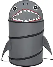 Plush Doll Storage Bucket,Shark Design Stuffed Animal Storage Toy Organizer | Large Toy Box Chest With Lid, Oxford Cloth, Stuffed Animal Holder For Small Or Large Plushies