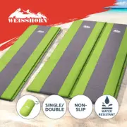 Weisshorn Self Inflating Mattress Camping Sleeping Mat Air Bed Mat Single Double