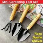 3x Garden Tools Set Mini Gardening Plant Set Garden Hand Tools Shovel Rake Spade