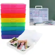 Photo Storage Box 4x6 Photograph Picture Album Organiser Craft Container Box