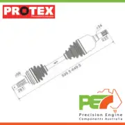 New *PROTEX* Drive Shaft For TOYOTA COROLLA SECA AE93R 1.8 ltr. 7AFE I4 16V DOHC (for: Toyota)