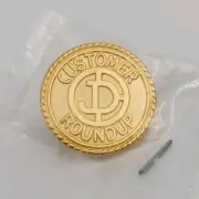 John Deere 1993 Customer Roundup Nashville Hat Lapel Pin Farm Ag Badge Tie Tac