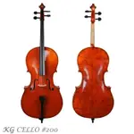 【路得提琴】澳洲KG大提琴200號4/4{二手}編號045