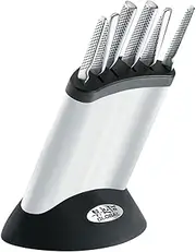 Global Synergy 7-Piece Japanese Knife Block Set, Made in Japan