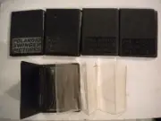 5 NOS Vintage Polaroid Swinger Pictures Fold Out Albums, 8 Pockets each