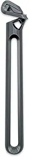OneBlade Genesis Single Blade Razor - Safety Razor with Pivoting Head and 10 Single Edge Blades (Gunmetal Grey)