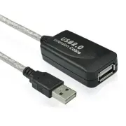 US 30Ft 10M USB 2.0 Extension Repeater Cable Signal Booster M - F 30F