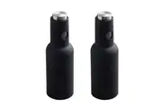 2x Mastercraft Electric Gravity Salt & Pepper Mill Home/Kitchen Spice Grinder