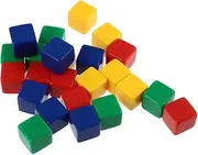 Toyvian 40pcs DIY Design Dice for Board Games Entertainment Props for Family Parties Educational Activities Compact Portable Gaming Accessories