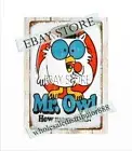 1969 Tootsie Pop candy Mr. Owl How Many Licks metal tin sign home decor