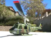 Corgi Bell UH-1C Huey Helicopter US Army 117th Aviation Co Showcase 1:100 Scale