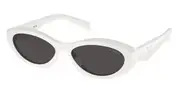 Prada PR 26ZSF Asian Fit 17K08Z Women’s Sunglasses White Size 56