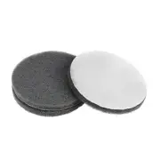 5 Inch 800 Grit Drill Power Brush Tile Scrubber Scouring Pads Cleaning Tool 3pcs