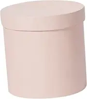 CLISPEED Flower Bouquet Packaging Box Round Mini Hug Bucket Paperboard Storage Case for Indoor/outdoor Flower Arrangement